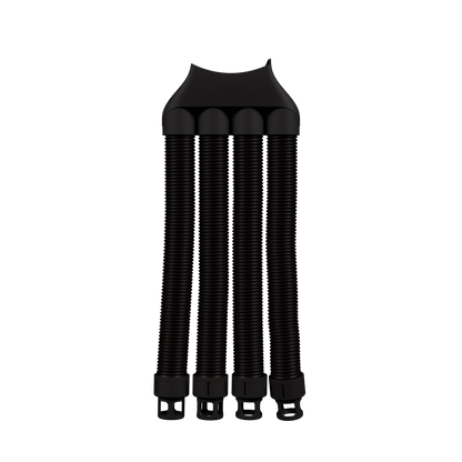 Octopus Adapter Schwarz